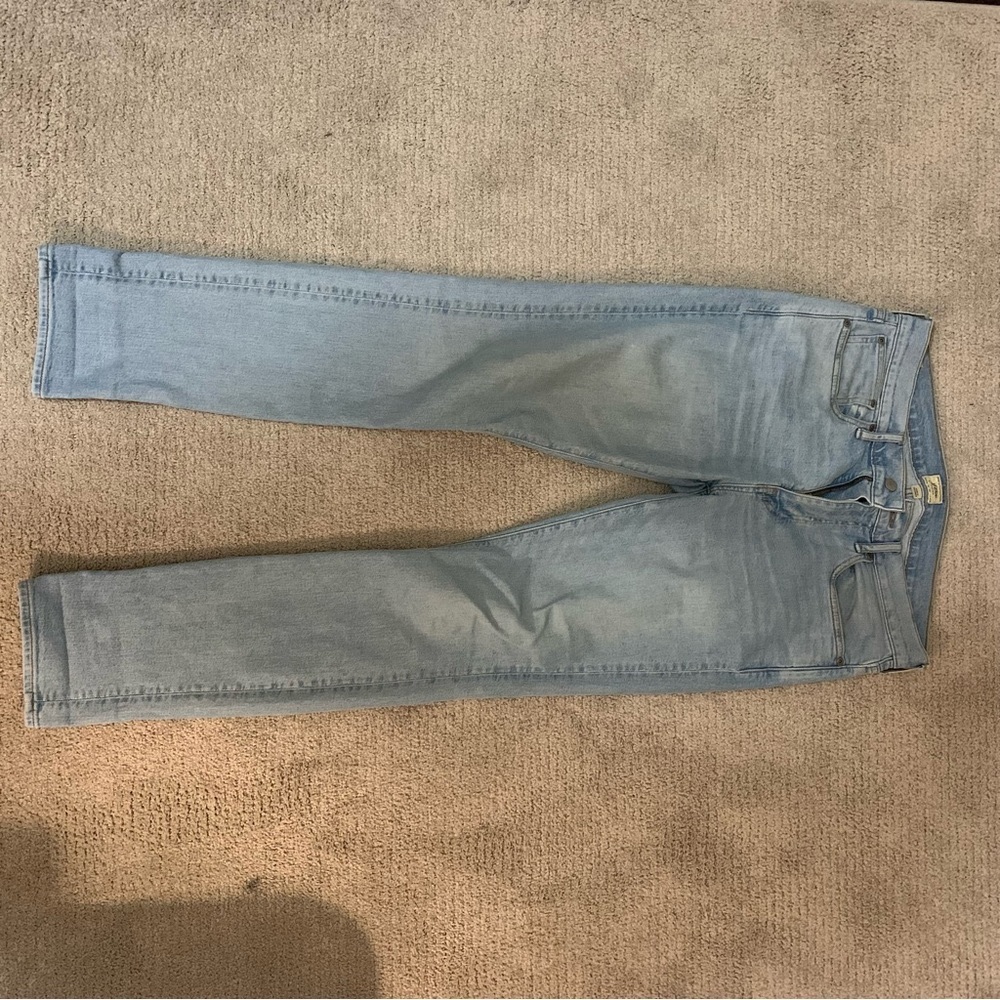 J. Crew 484 Slim Fit Light Wash Jeans